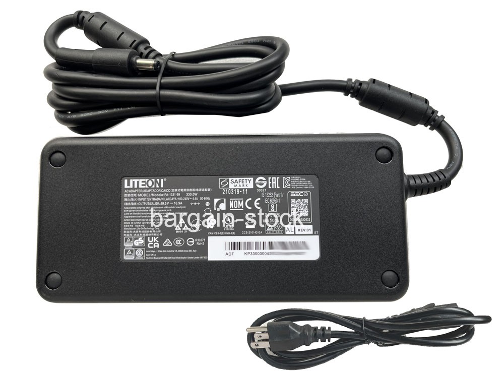 Genuine LITEON PA-1331-99 19.5V 16.9A 330W 5.5×1.7mm AC Adapter Charger For Acer