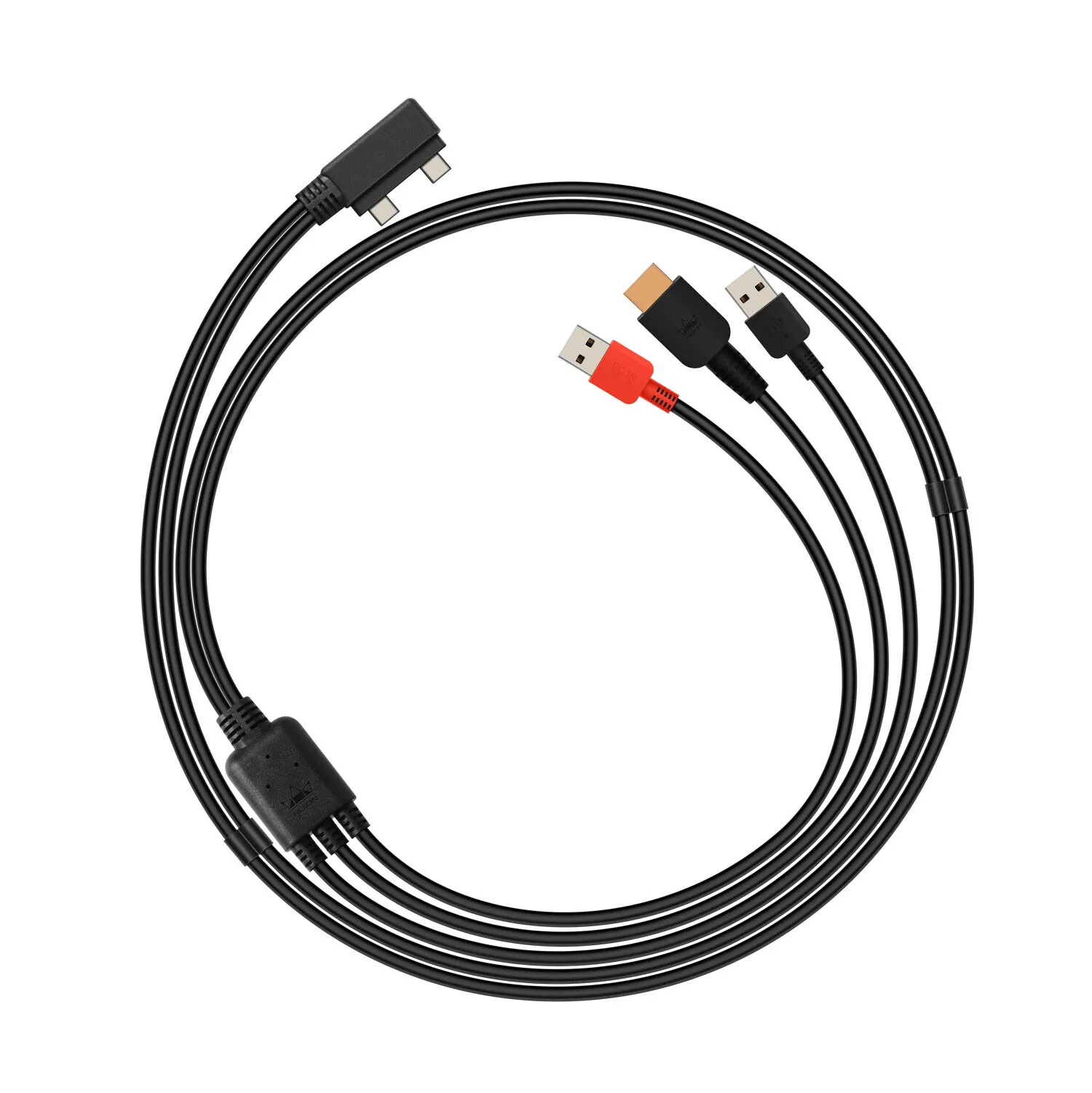 3-in-2 USB-C to HDMI+USB-A compatible with Huion tablet Kamvas Pro 13/16 2.5K