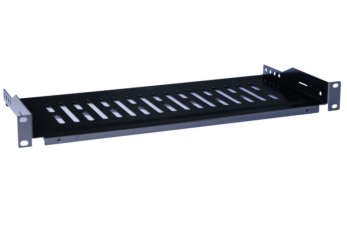 19″ 1U 8″(210mm) Deep Cantilever Server Shelf Vented Rack Mount