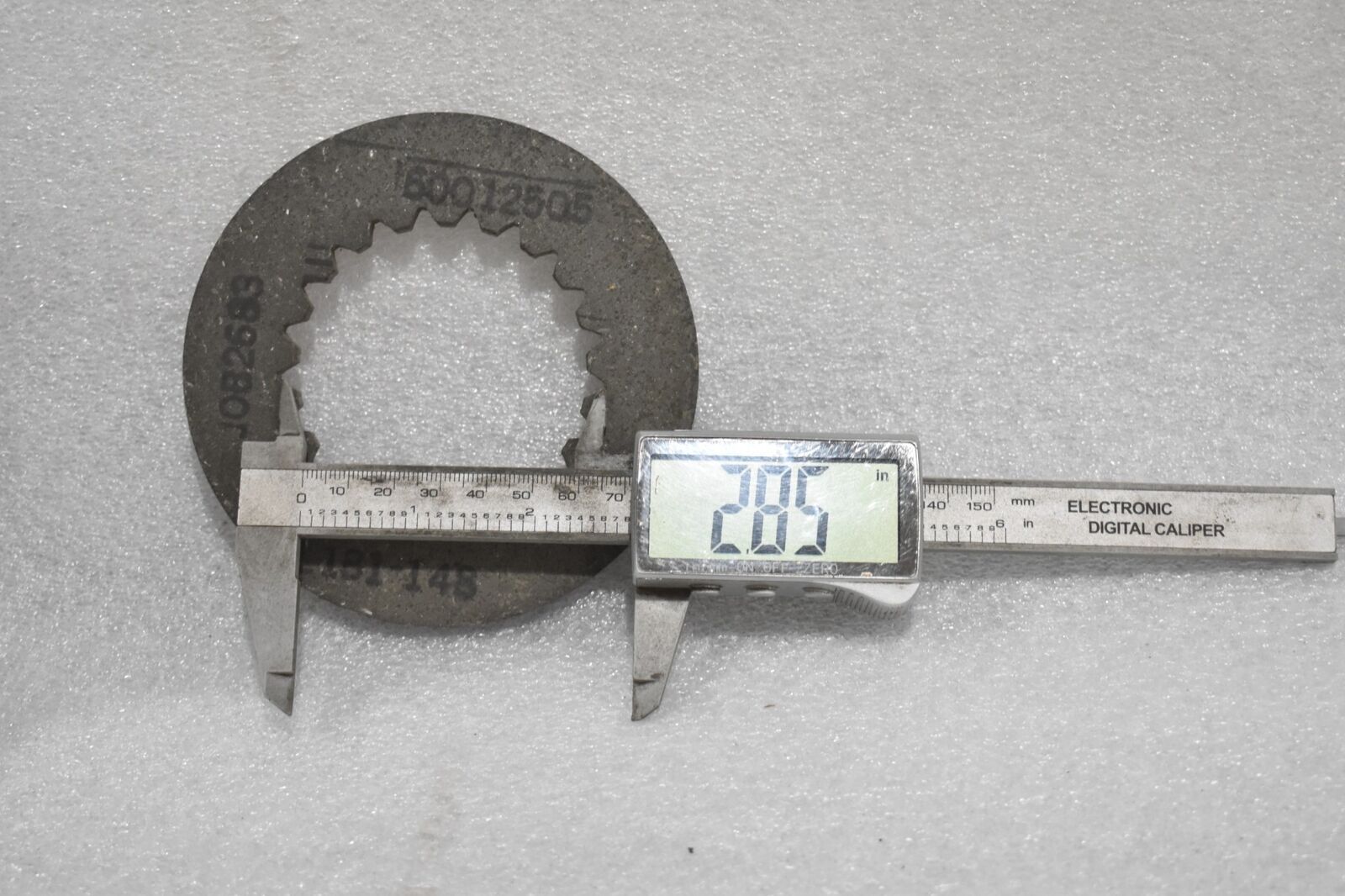 60012505 FRICTION DISC JOB2683 GL181-148, 4.5″ INCH OD, 2.85″ BORE, .25″ THICK