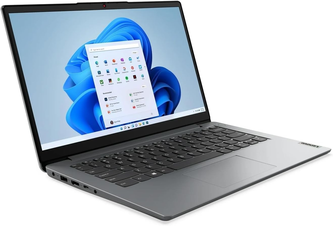 Lenovo IdeaPad 1 14″ HD Intel Celeron N4500 12GB RAM 256GB Storage 2x 128GB WIFI