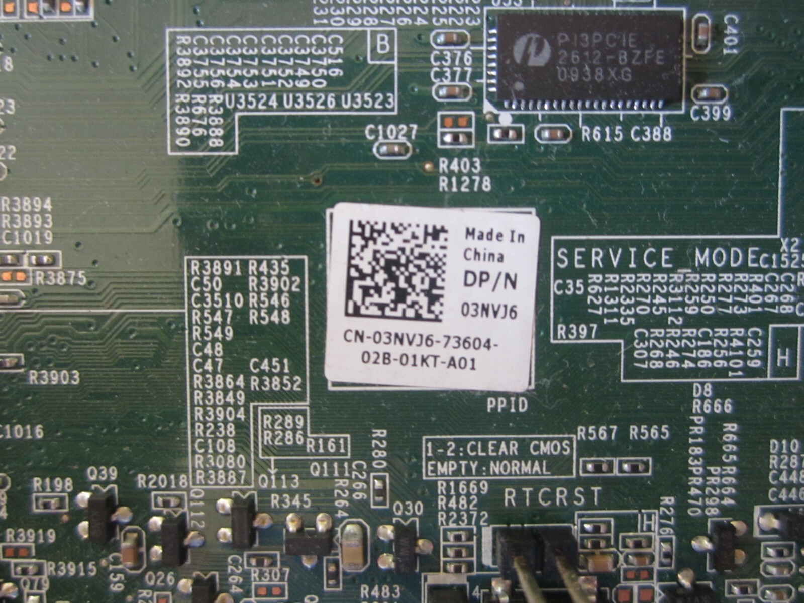 Dell Optiplex 780 Small Form Factor (SFF) Motherboard 3NVJ6 03NVJ6