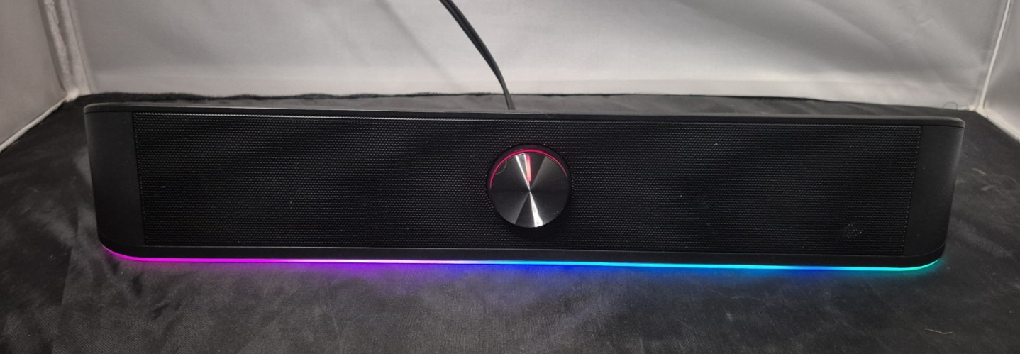 Redragon GS560 RGB Desktop Soundbar, 2.0 Channel Computer Speaker