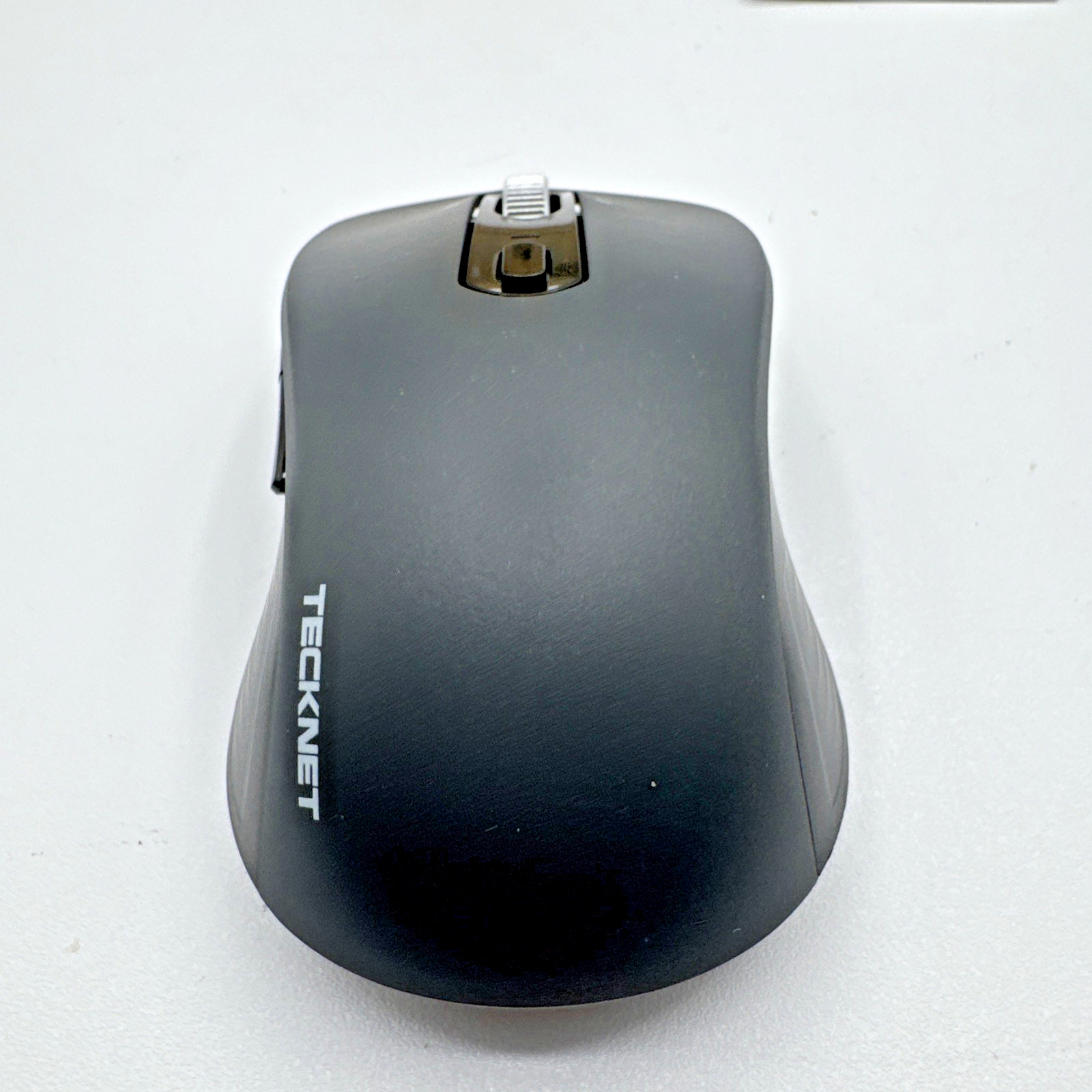 TECKNET Tri-Mode Bluetooth Wireless Mouse 4800 DPI Silent 6-Button 2.4GHz Gray