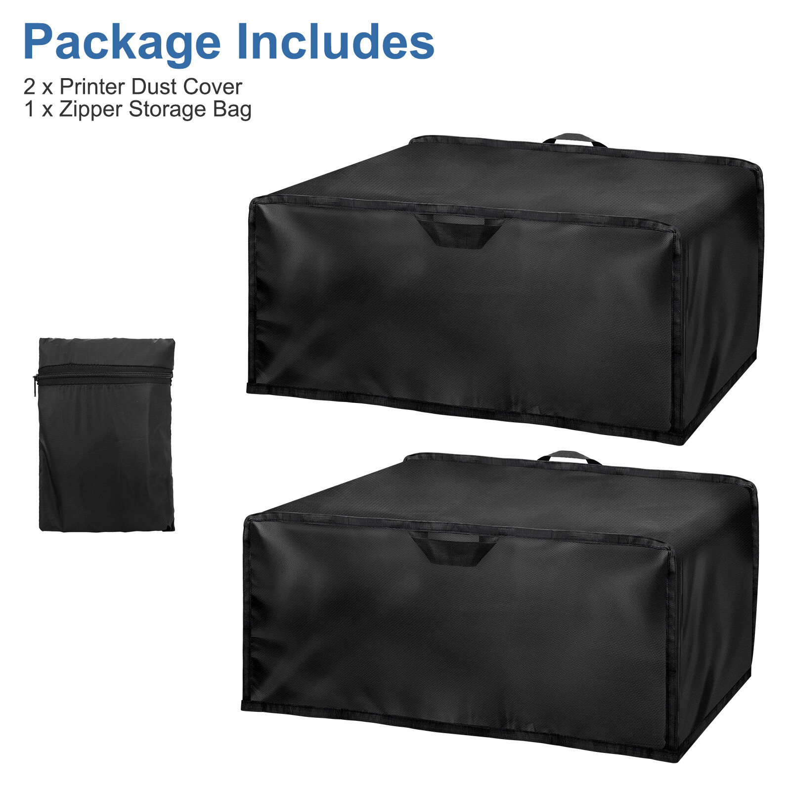 2 PCS Printer Dust Cover Set for Canon HP Water & Dust Resistant, 18.1x15x8.3in