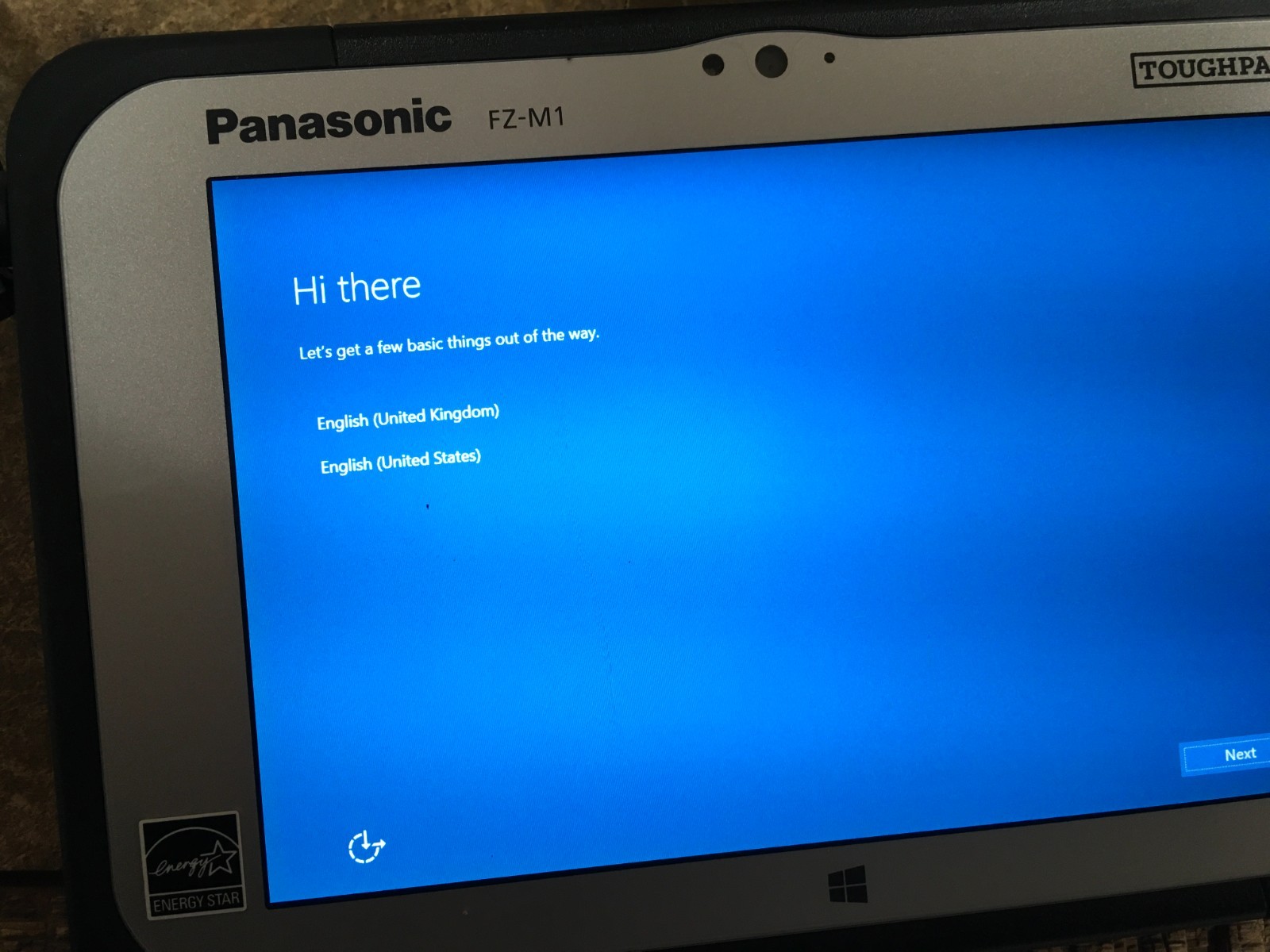 110 Hours Panasonic TOUGHPAD FZ-M1 7″ Core m5-6Y57 1.10GHz 256GB 8GB RAM Win 10