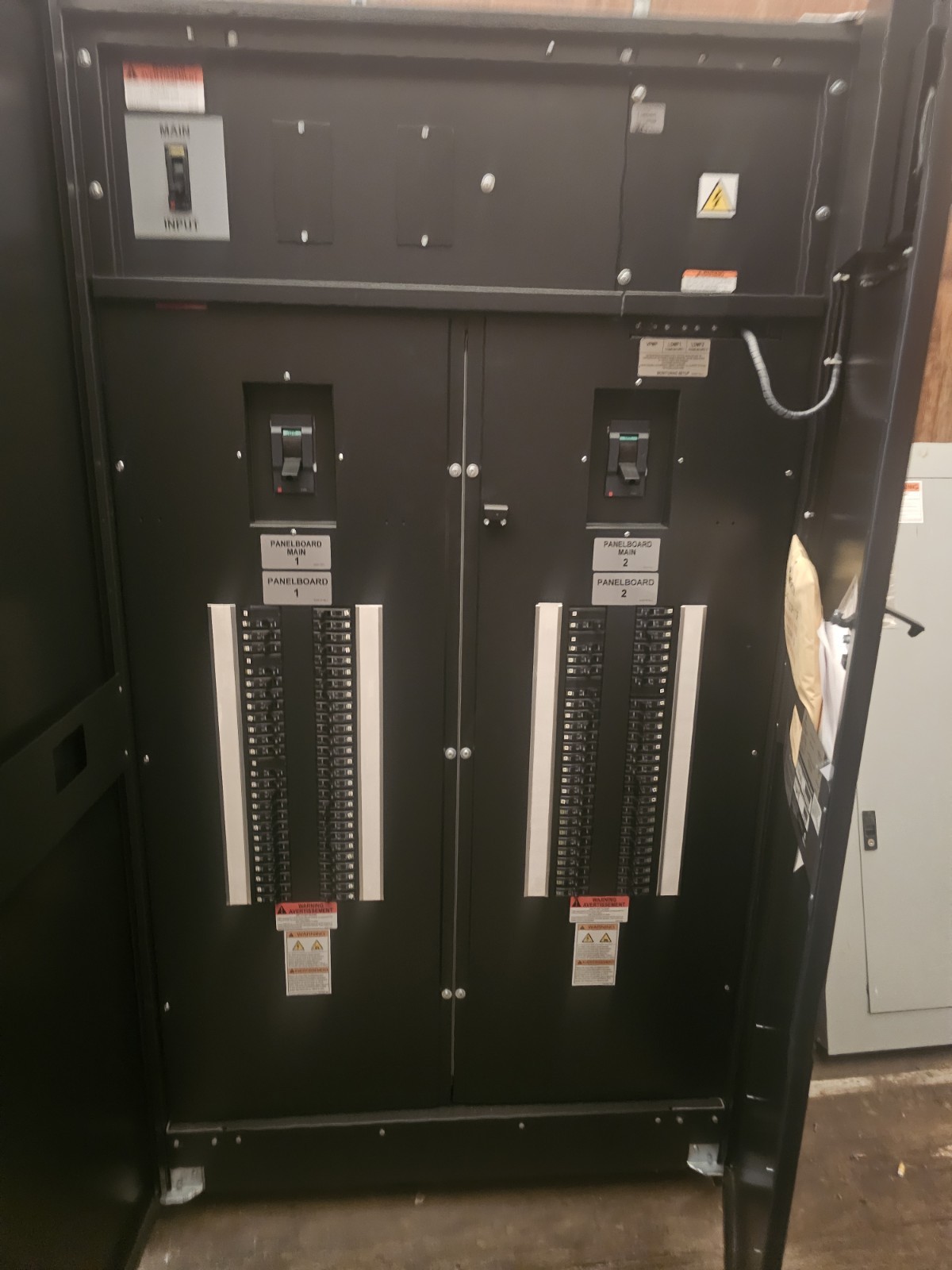 Liebert PPA050C331S6448 480V 3P power Distribution Unit 208/120