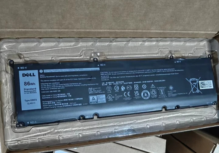 Genuine OEM 69KF2 Battery for Dell Precision 5550 Alienware M15 M17 XPS 15 9500