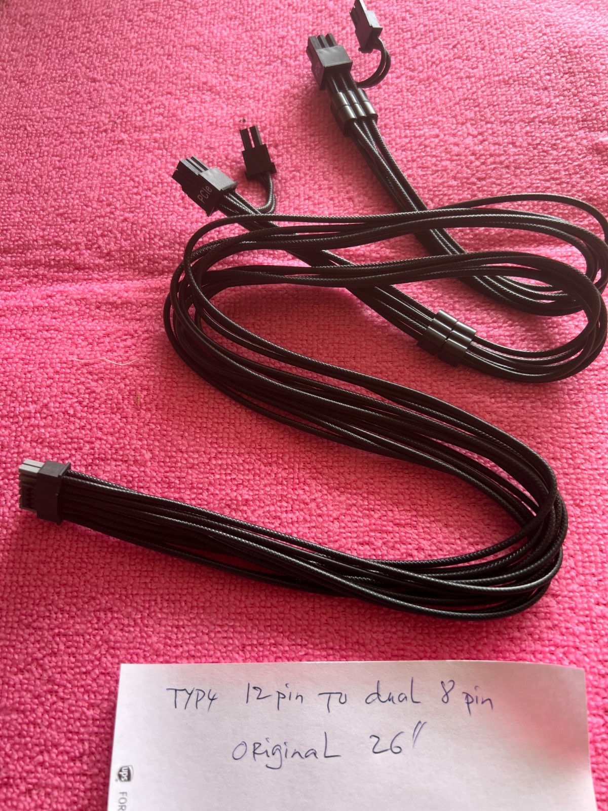 CORSAIR 12 PIN TO Dual 8 PIN PCIExpress POWER CABLE for Corsair RM750X ,RM850X