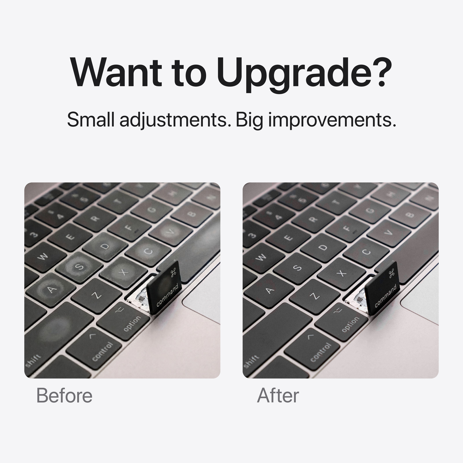 MacBook Pro Keycap Replacement Keyboard Key + Switch UK QWERTY OEM 2021 M1