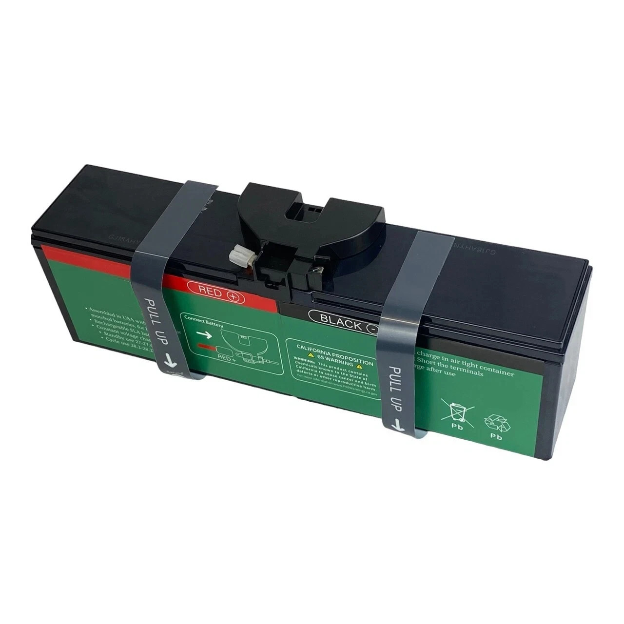 Replacement APCRBC162 Battery Cartridge for APC Back-UPS Pro BN1350M2 BN1375M2