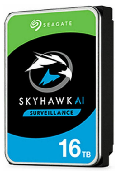 Seagate SkyHawk AI 16TB HDD, SATA, 3.5” Surveillance Internal Hard Drive…