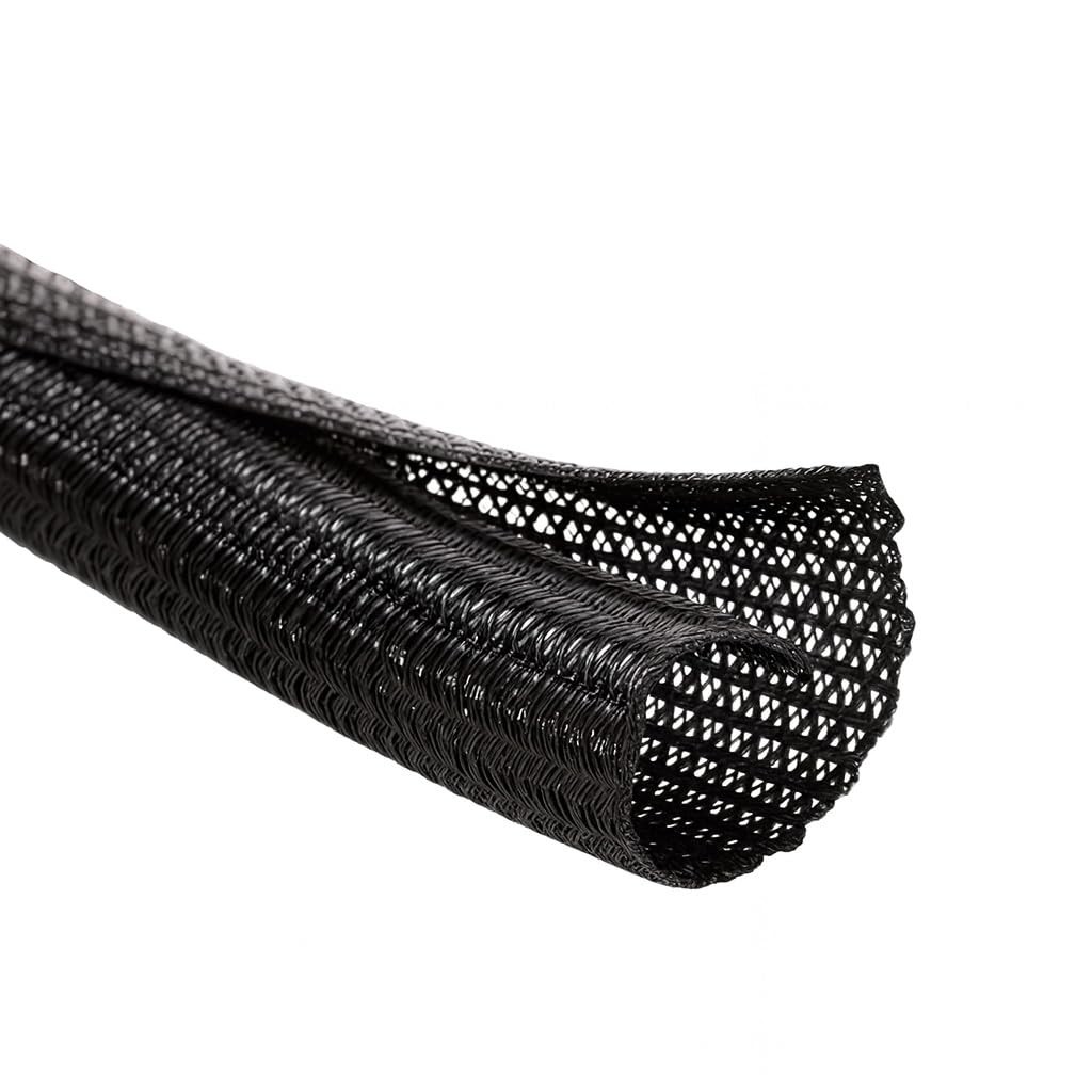 Braided Split-Sleeve Wire Loom for High-Temperature Automotive Harness and Ho…