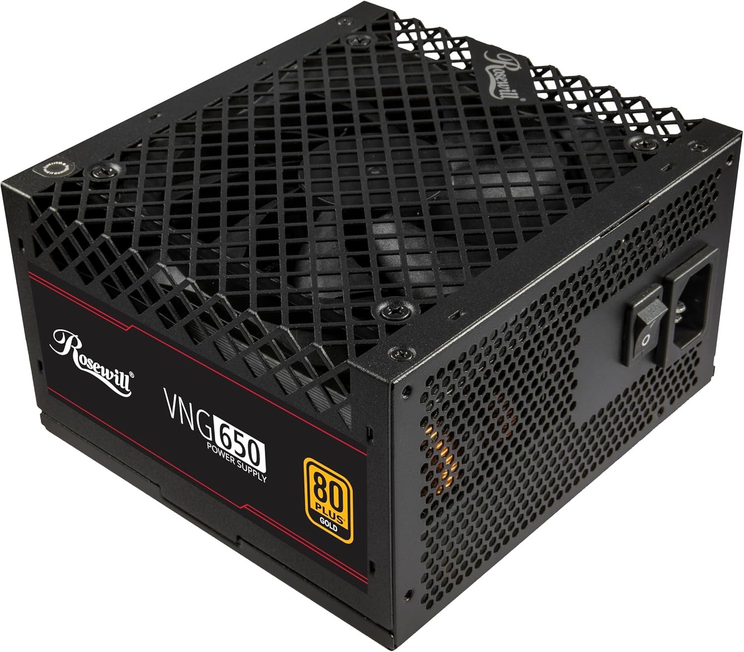 Rosewill VNG 650W 80+ Gold Certified, ATX 3.0 & 3.1 Compatible, Non-Modular