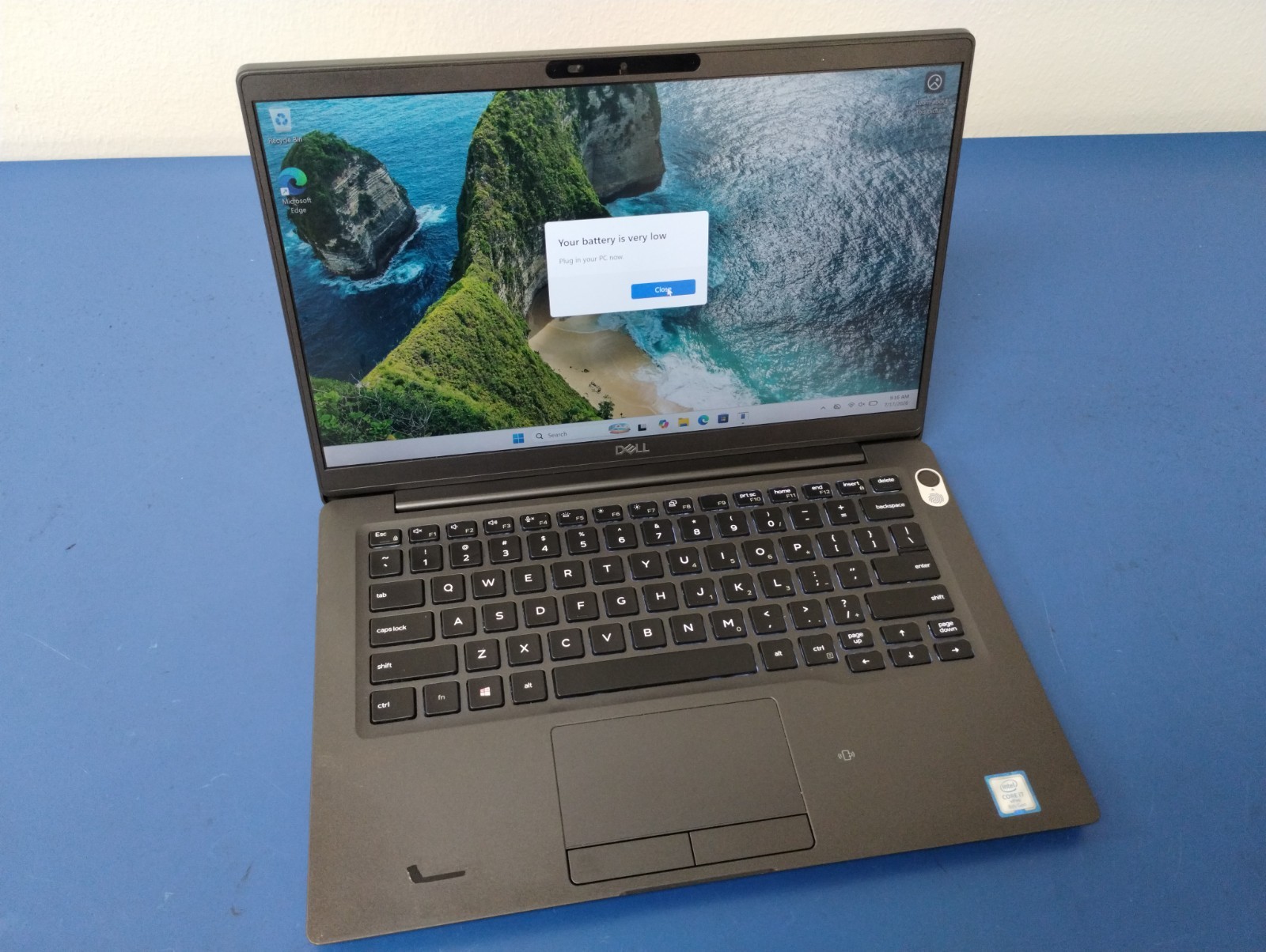 DELL LATITUDE 7400, Intel Core i7-8665U, 1.90 GHz, 16 GB, 256 GB M.2