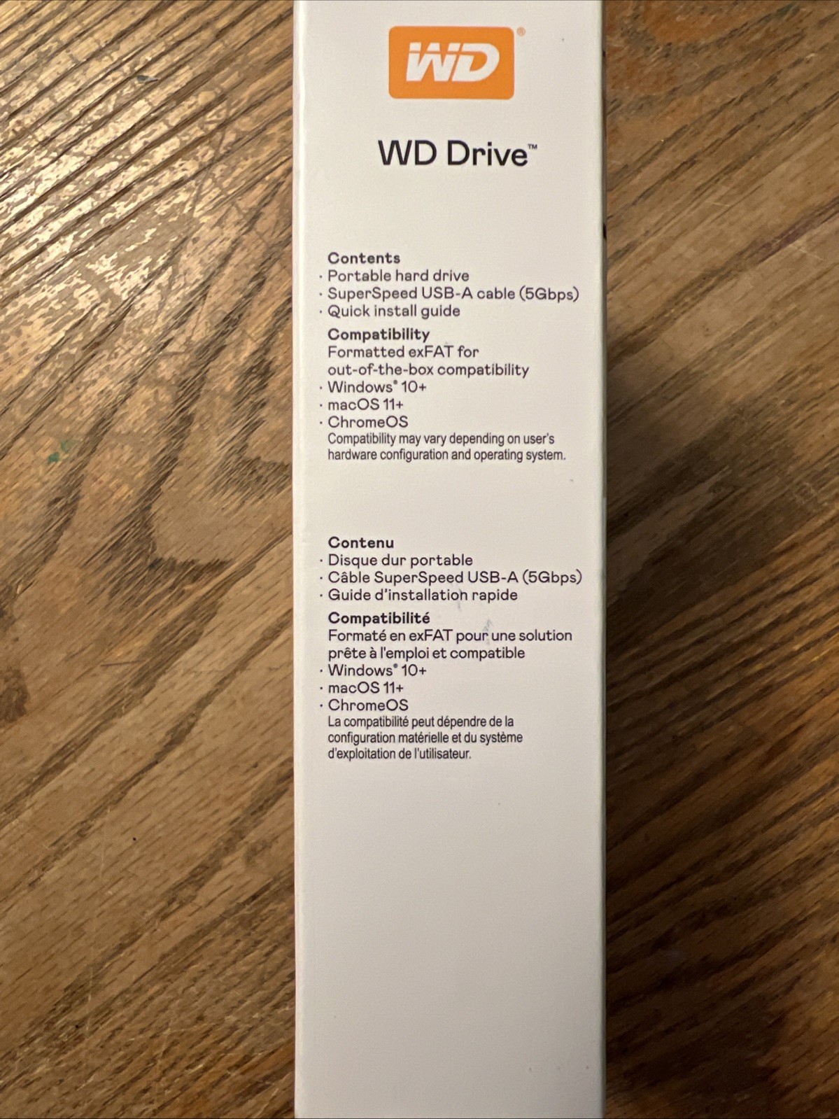 WD DRIVE PORTABLE HDD PLUG & PLAY EXTERNAL 2TB HARD DRIVE BRAND NEW SEALED