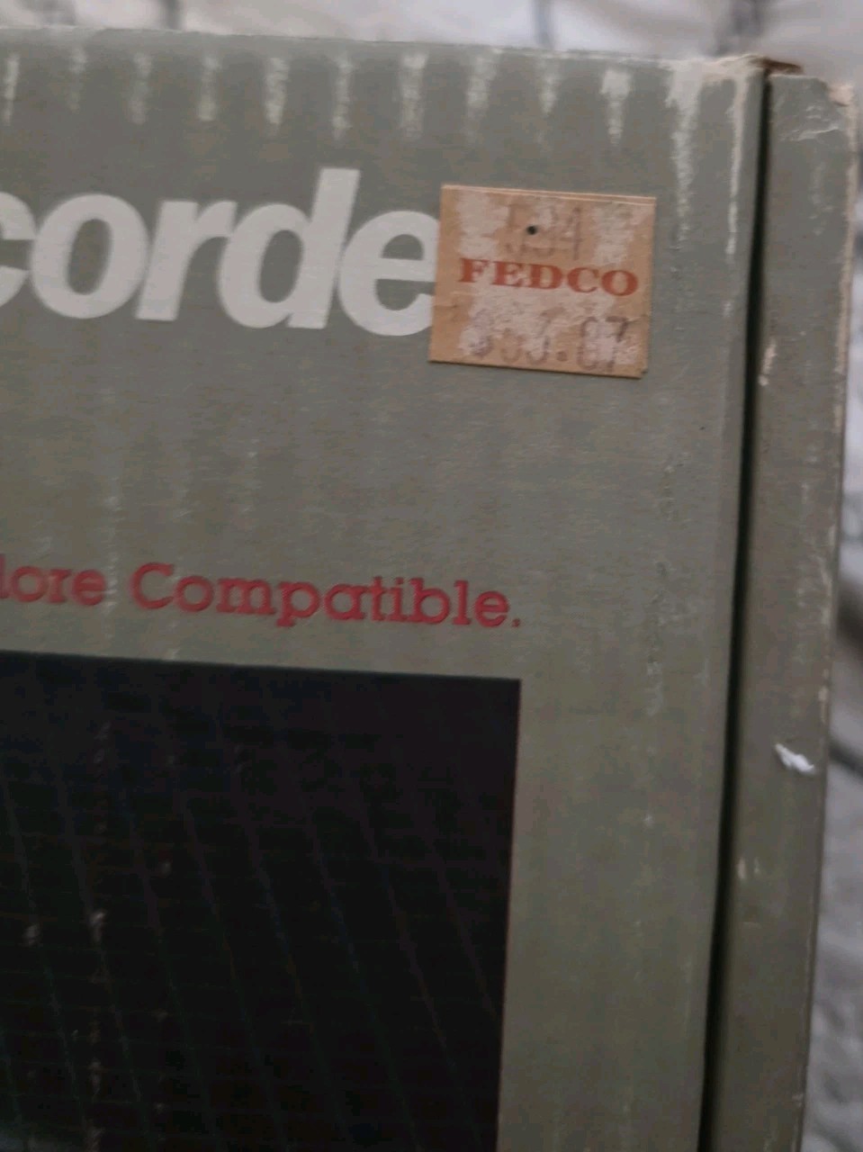 Vintage GE Compu-Mate 3-5156 Computer Data Recorder Kit CIB – Tested Works READ
