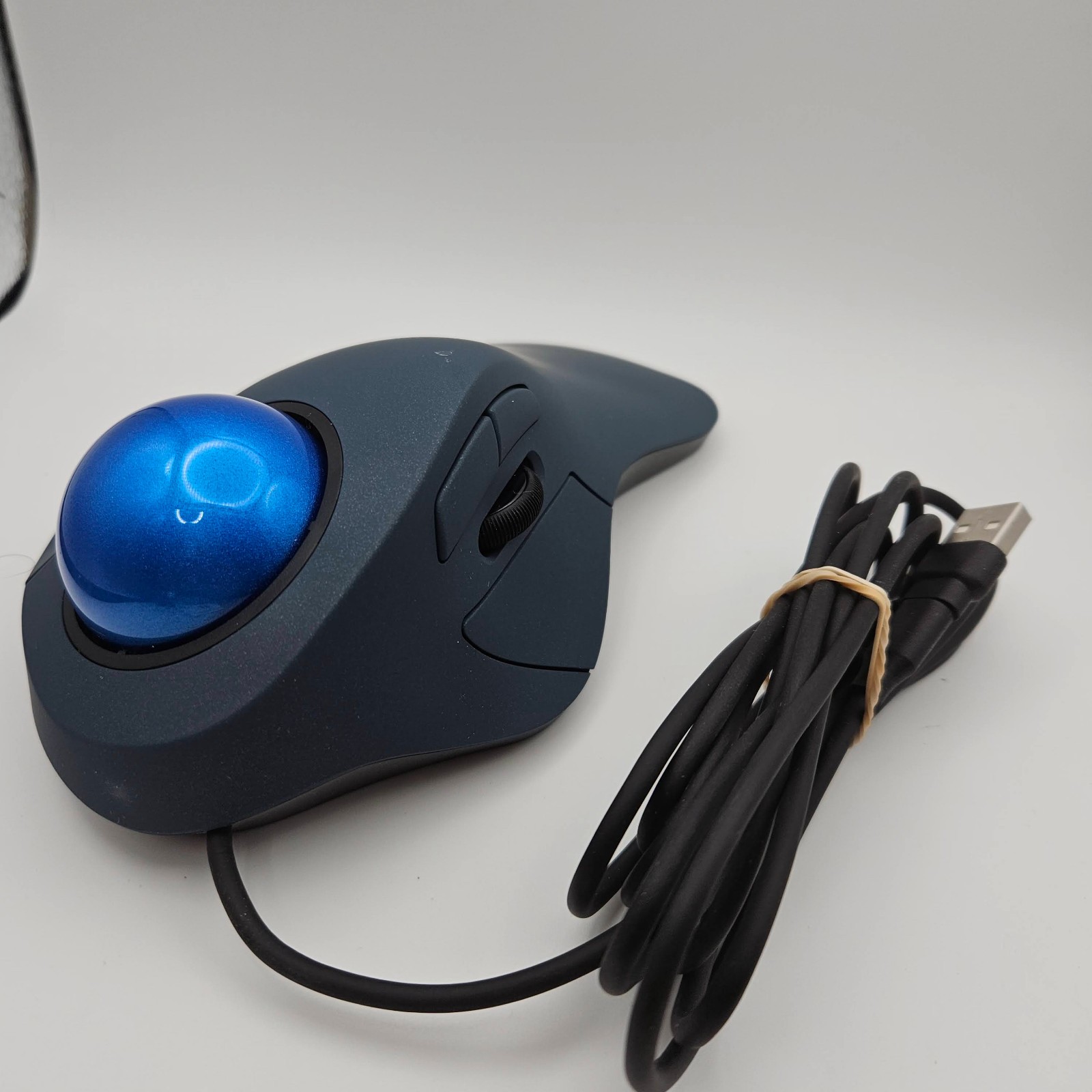 PORLEI TM552 USB Wired Trackball finger Drive Mouse 200-400-800-1200-1600 DPI