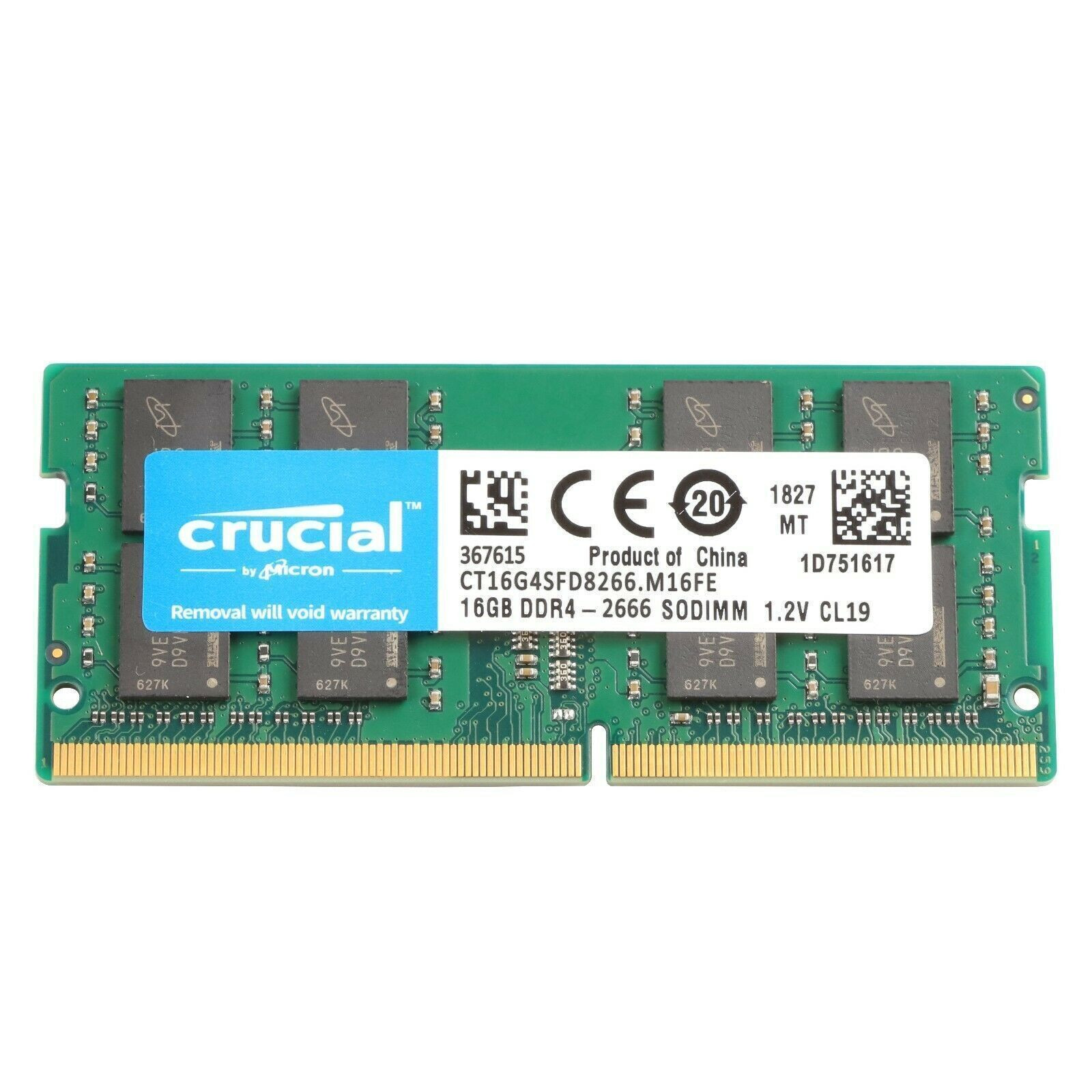 Crucial DDR4 64GB 32GB 16GB 2666MHZ PC4-21300 memory SODIMM Laptop RAM Notebook