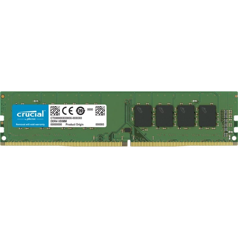 Crucial 8GB DDR4 3200 MHz PC4-25600 CL22 1.2V Desktop PC Memory CT8G4DFRA32A