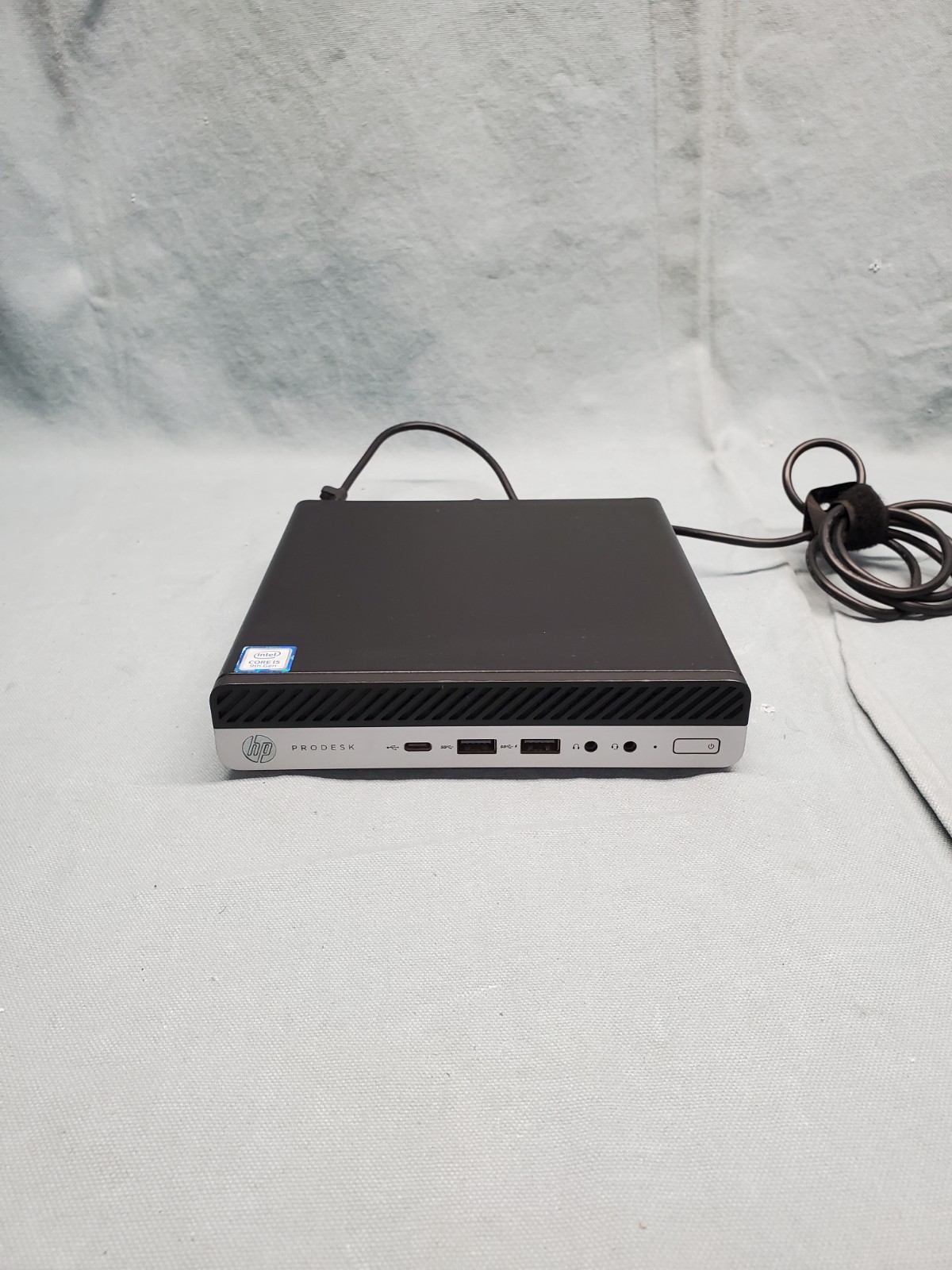 HP ProDesk 600 G5 DM i5 9500T 2.20GHz/16GB/256GB SSD/WIFI w/AC Adapter #2829