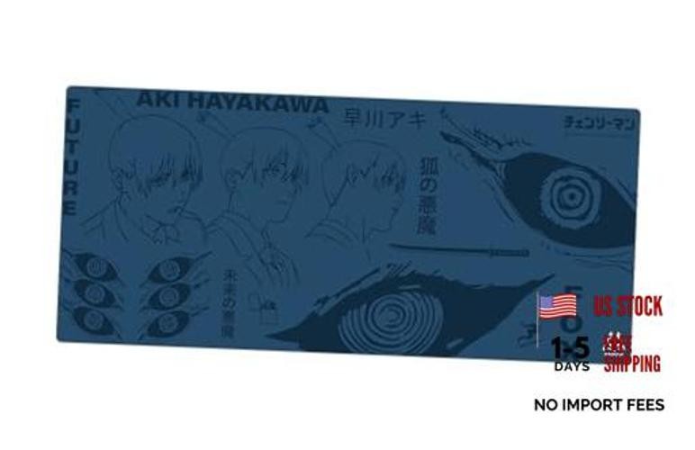 ARBITER x Chainsaw Man – XL Cloth Gaming Mousepad, 900x400mm, Flat Stitched AKI