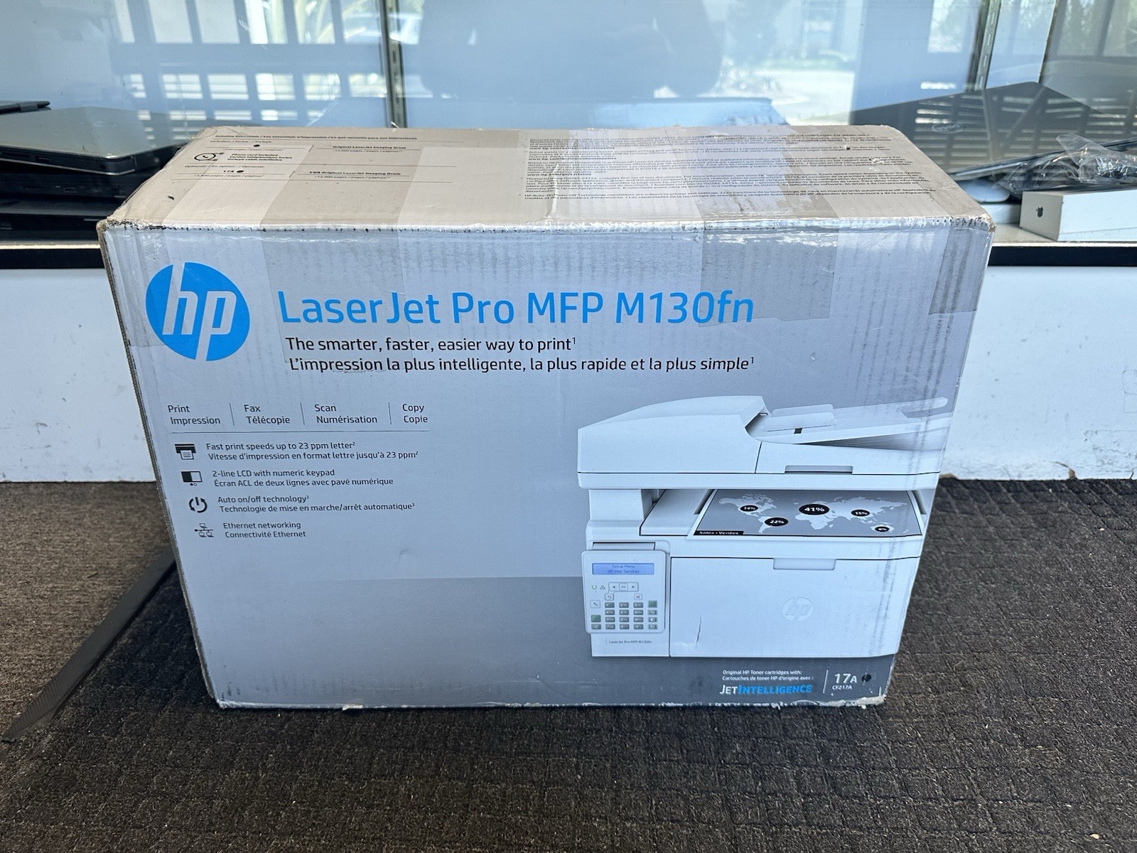 HP LaserJet Pro MFP M130fn All-In-One Monochrome Laser Printer NEW