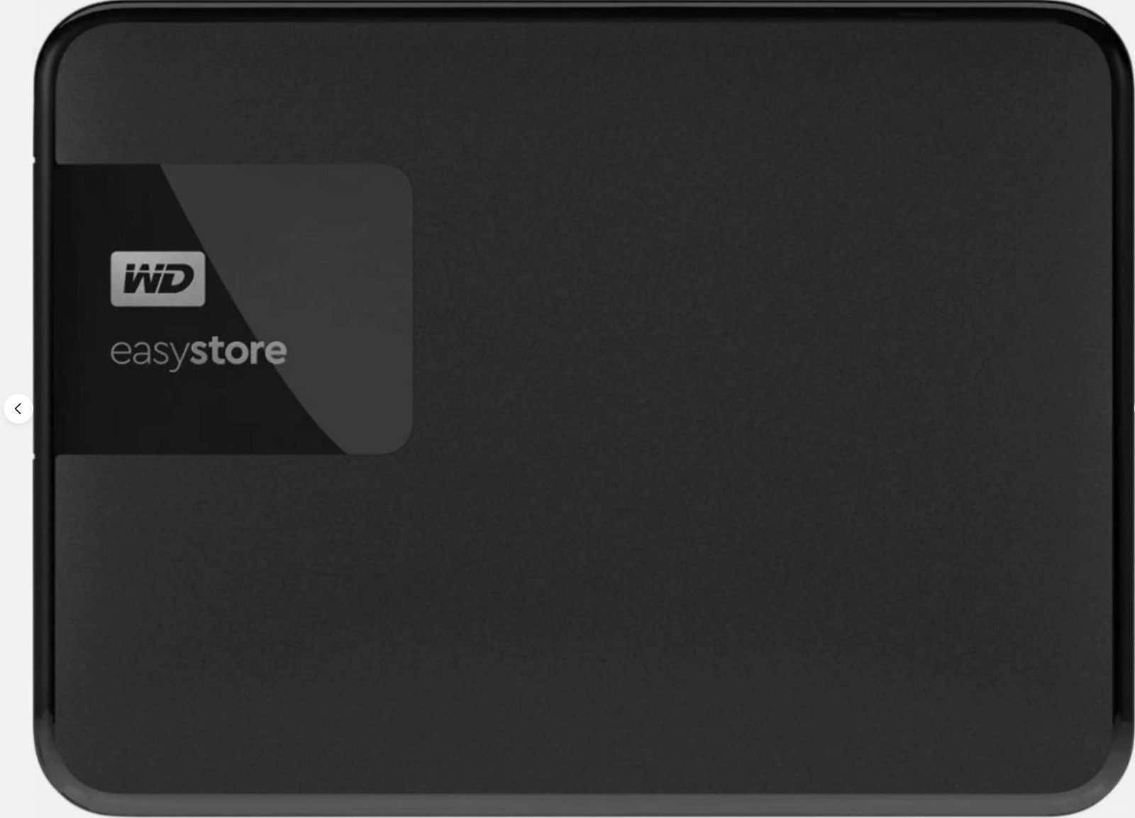 WD – Easystore 5TB External USB 3.0 Portable Hard Drive-Black-WDBKUZ0050BBK-WESN