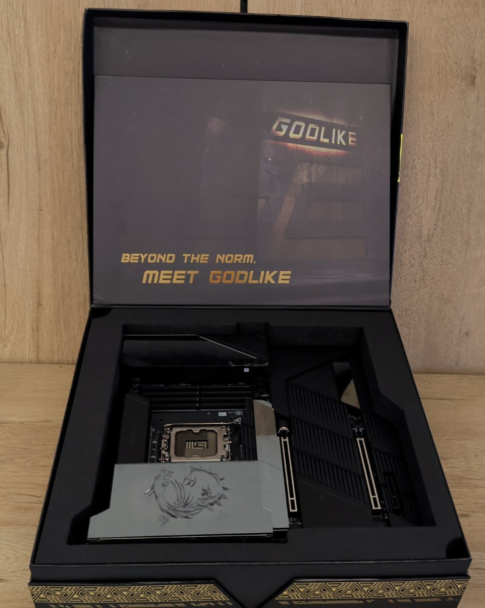 MSI MEG Z890 GODLIKE LGA 1851 Intel Z890 Extended ATX Motherboard