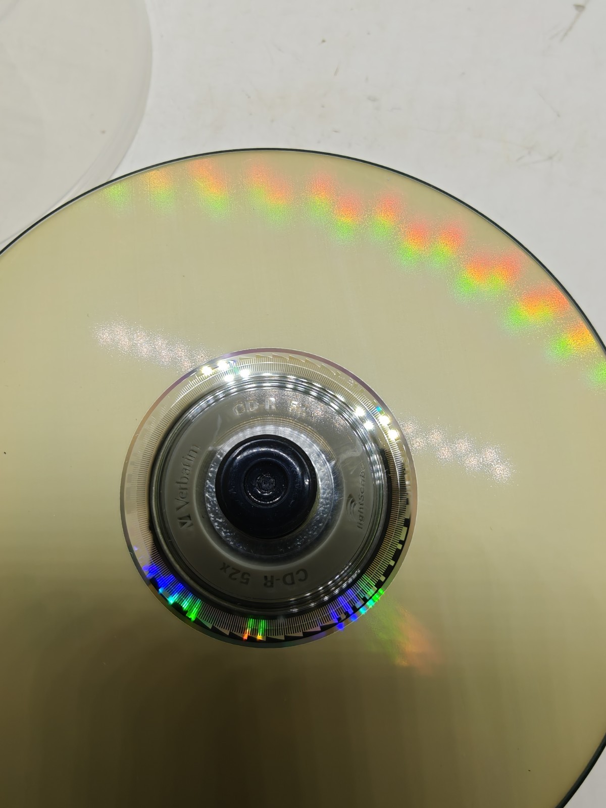 Lightscribe VERBATIM 52X CD-R Recordable 700MB 10 Pack Disc Spindle RARE