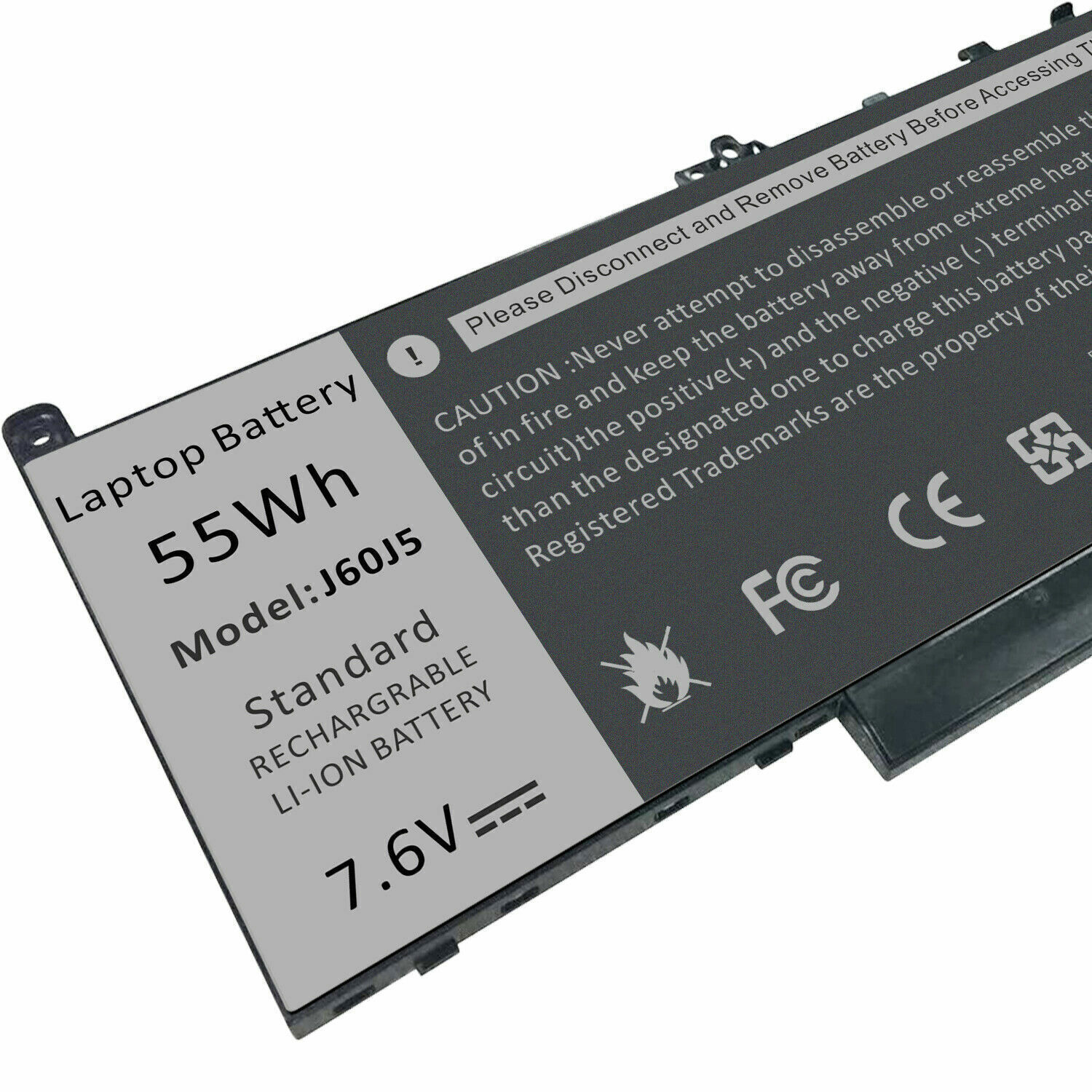 E7470 E7270 Battery for Dell Latitude E7470 E7270 7470 7270 J60J5 7.6V-55Wh