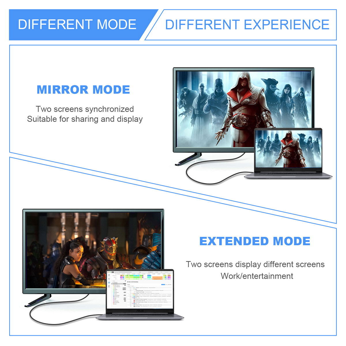 HDMI 2.1 Type-A Male Ultra Thin HDTV Cable 8K 4K Hyper Super Flexible Slim Cord
