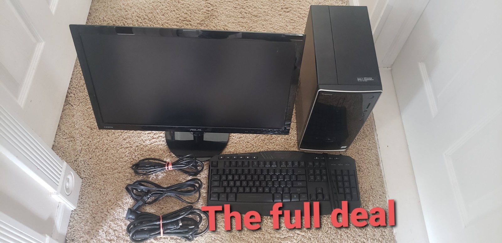 inspirion 3668, 16Gb DDR4 ram, 1.8Tb HDD W monitor and keyboard
