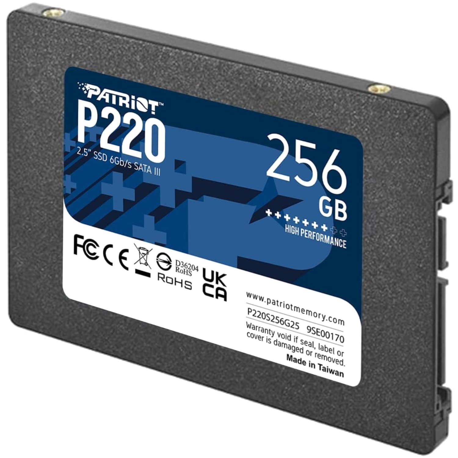 High-Performance 256GB SATA 3 SSD | 500MB/s Media Speed