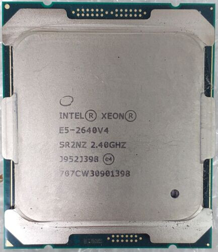 Intel Xeon E5-2640 v4 / 25MB / 10 x 2.40GHz / 8.0GT/s / LGA2011-3 Processor