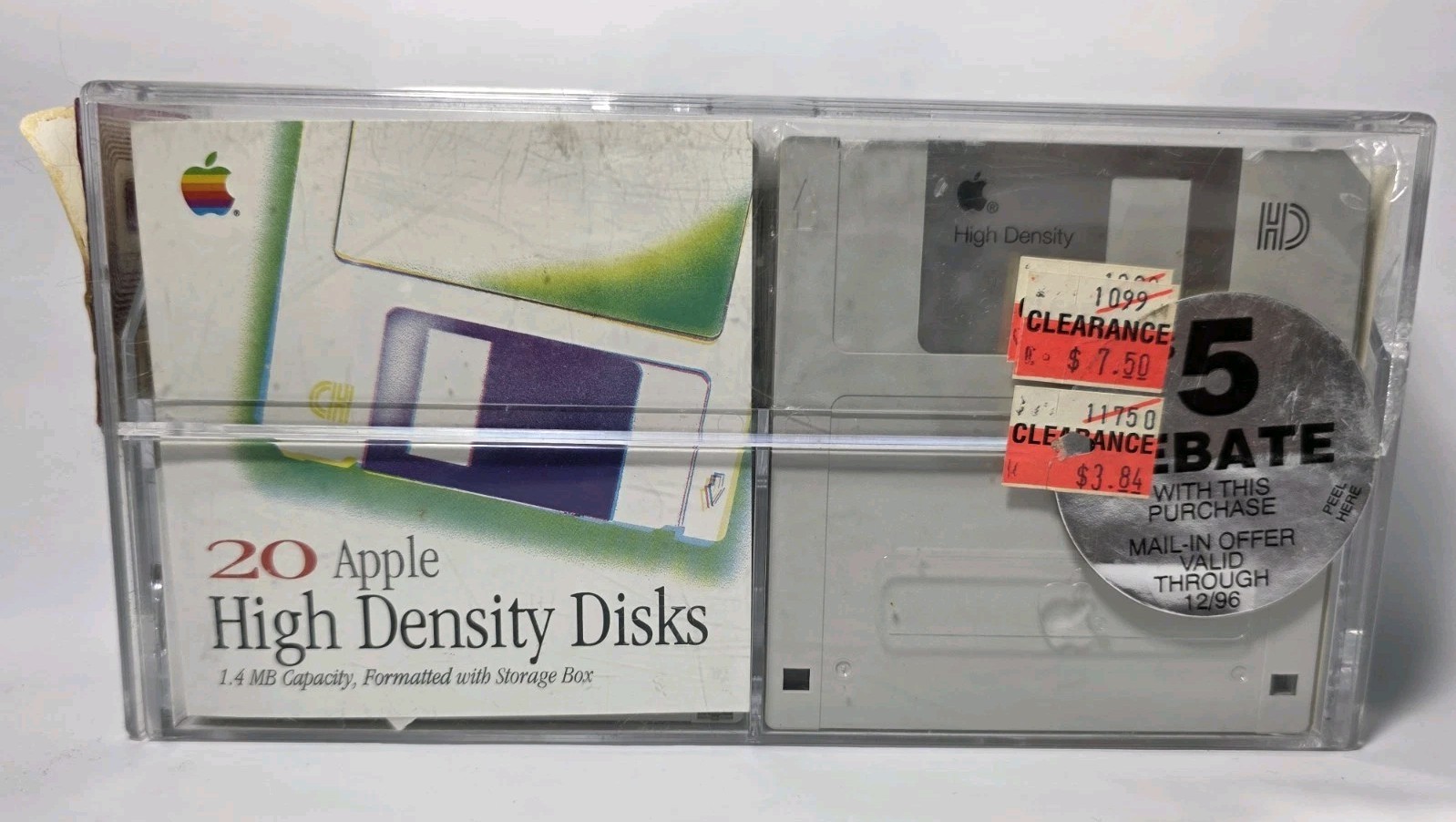 Apple High-Density 1.44MB Floppy Disks – Pack of 20 New Sealed (B12)