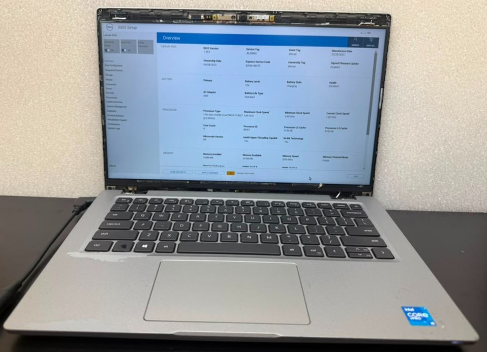 Dell Latitude 5420 14in i5-1145G7 11th Gen NO RAM NO SSD Read Description