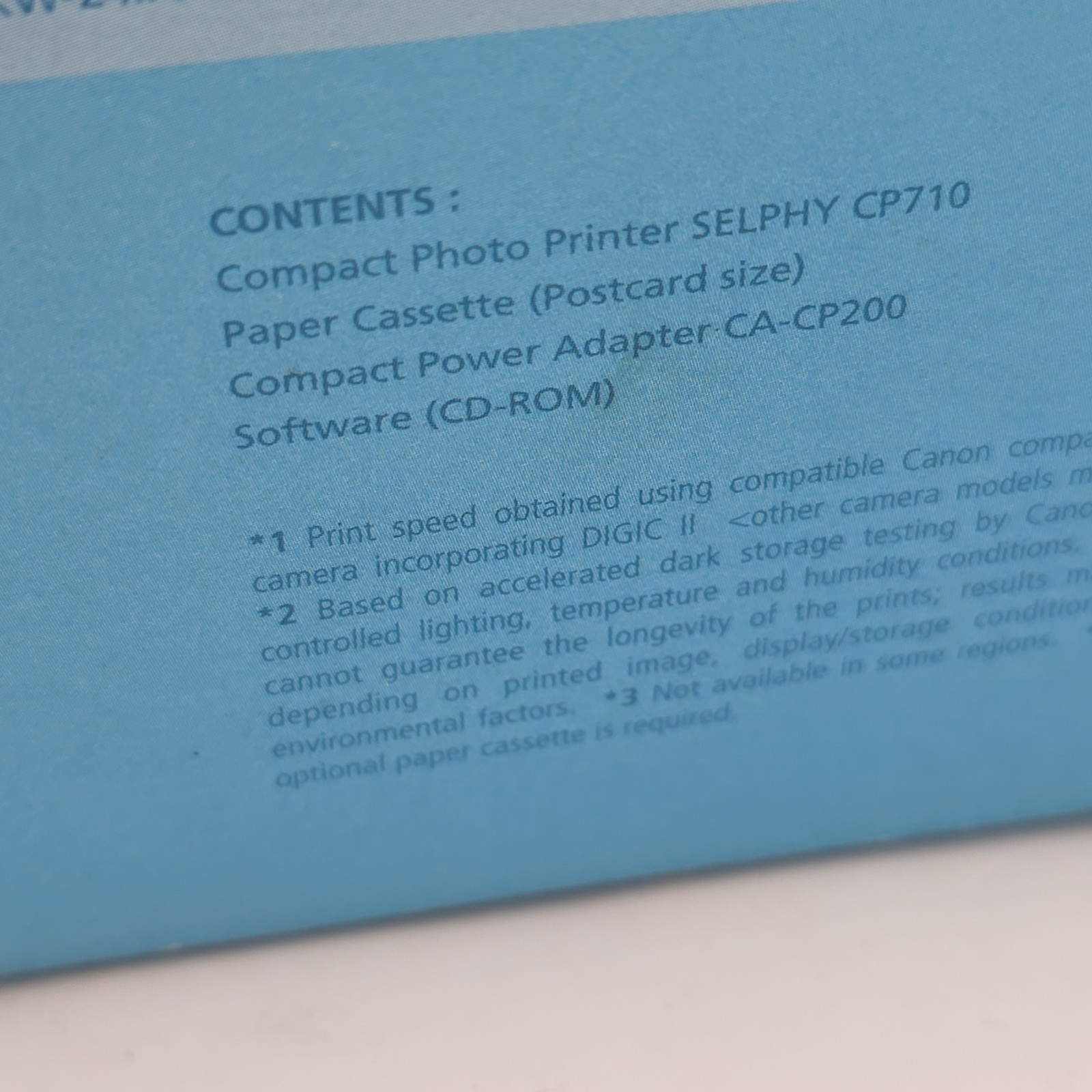 Canon SELPHY CP710 Digital Photo Thermal Printer – New In Box