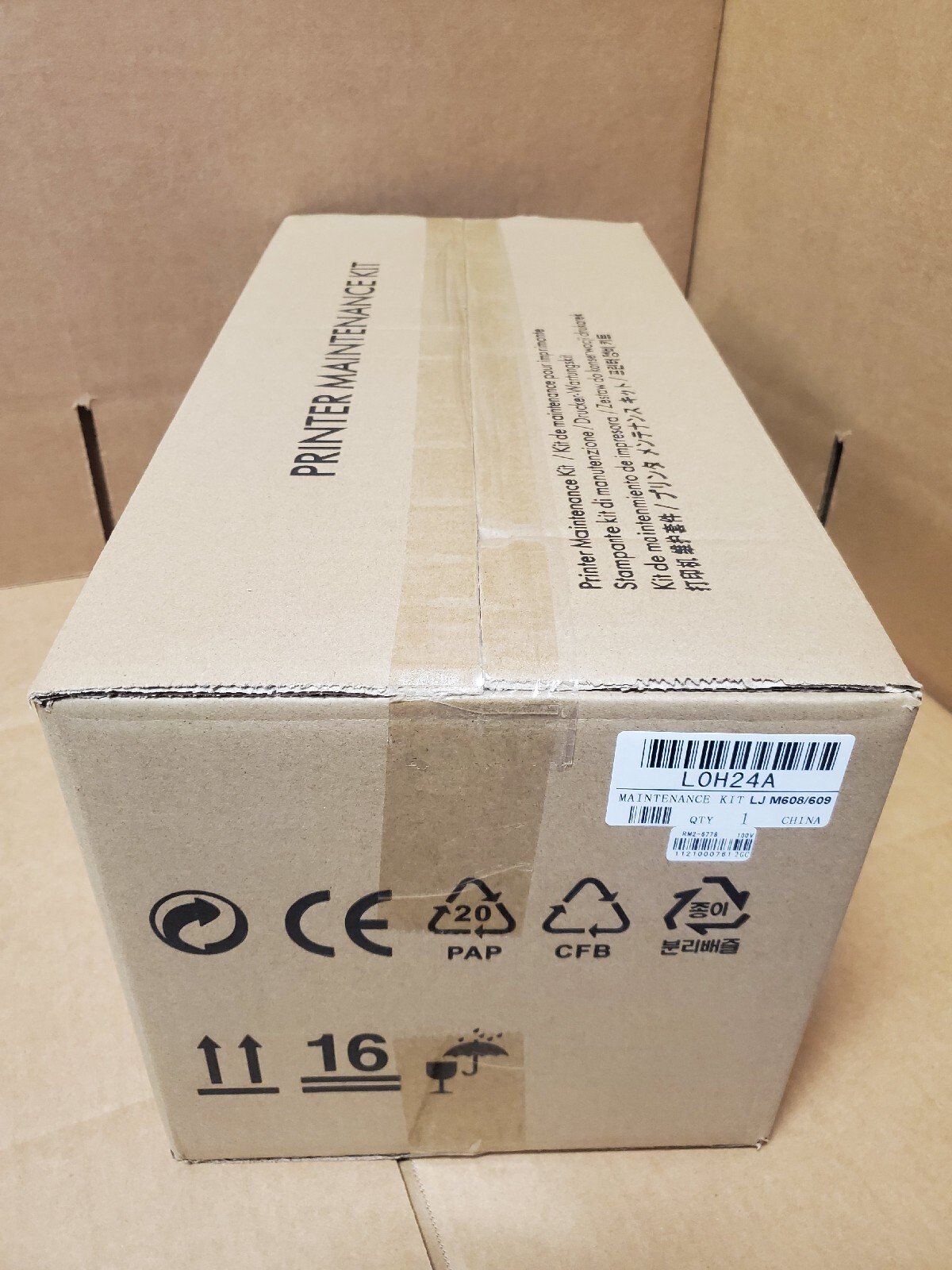 HP L0H24A New Fuser Maintenance Kit for HP LaserJet Enterprise M607 M608 M609