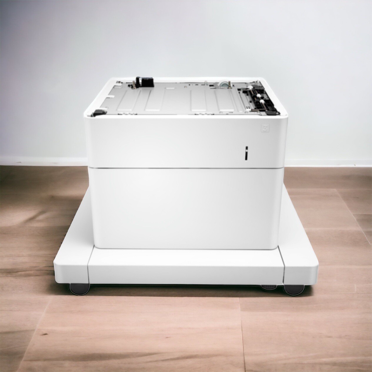 HP LaserJet J8J91A 1×550 Paper Feeder and Cabinet