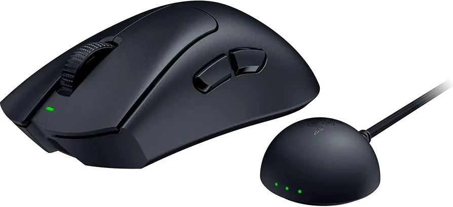 New Razer DEATHADDER v4 PRO Black RZ01-0533 Wireless Gaming Mouse For PC