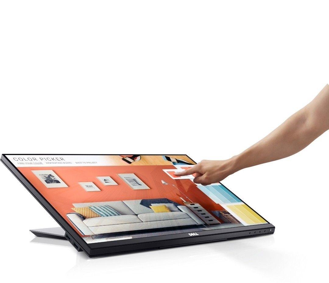 Dell Touchscreen 24″ LCD Professional FHD IPS Monitor – P2418HT Black