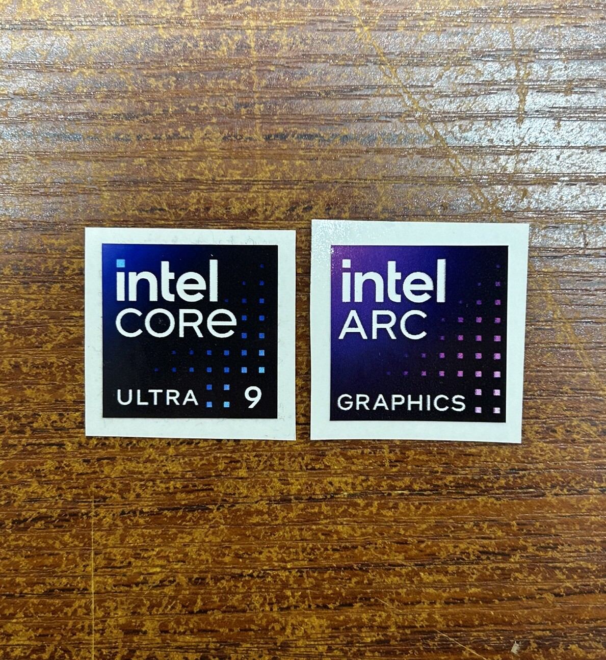 Intel Core i9 Ultra + Intel ARC Graphics Desktop / Laptop sticker label (NEW)