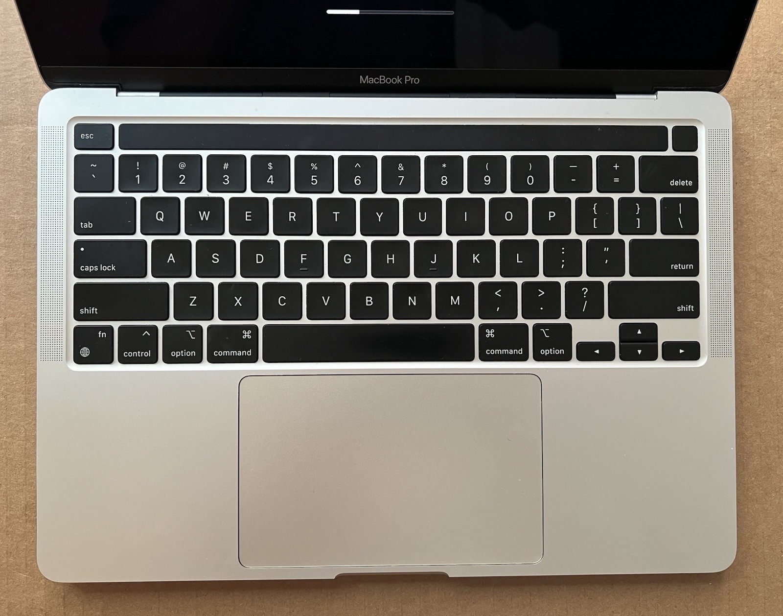 Apple MacBook Pro 13.3 Inch Retina 3.2GHz M1 16GB RAM 512GB SSD A2338 Silver