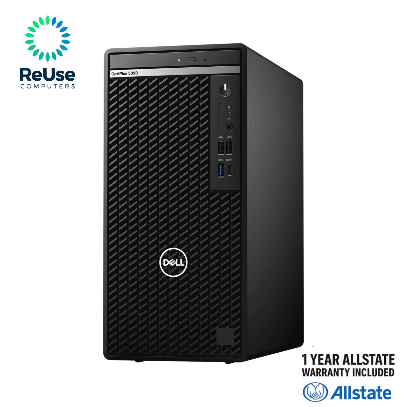 Dell OptiPlex 7090 MT, Intel 10/11th Gen CPU, Up To 32GB DDR4, Up To 1TB NVMe