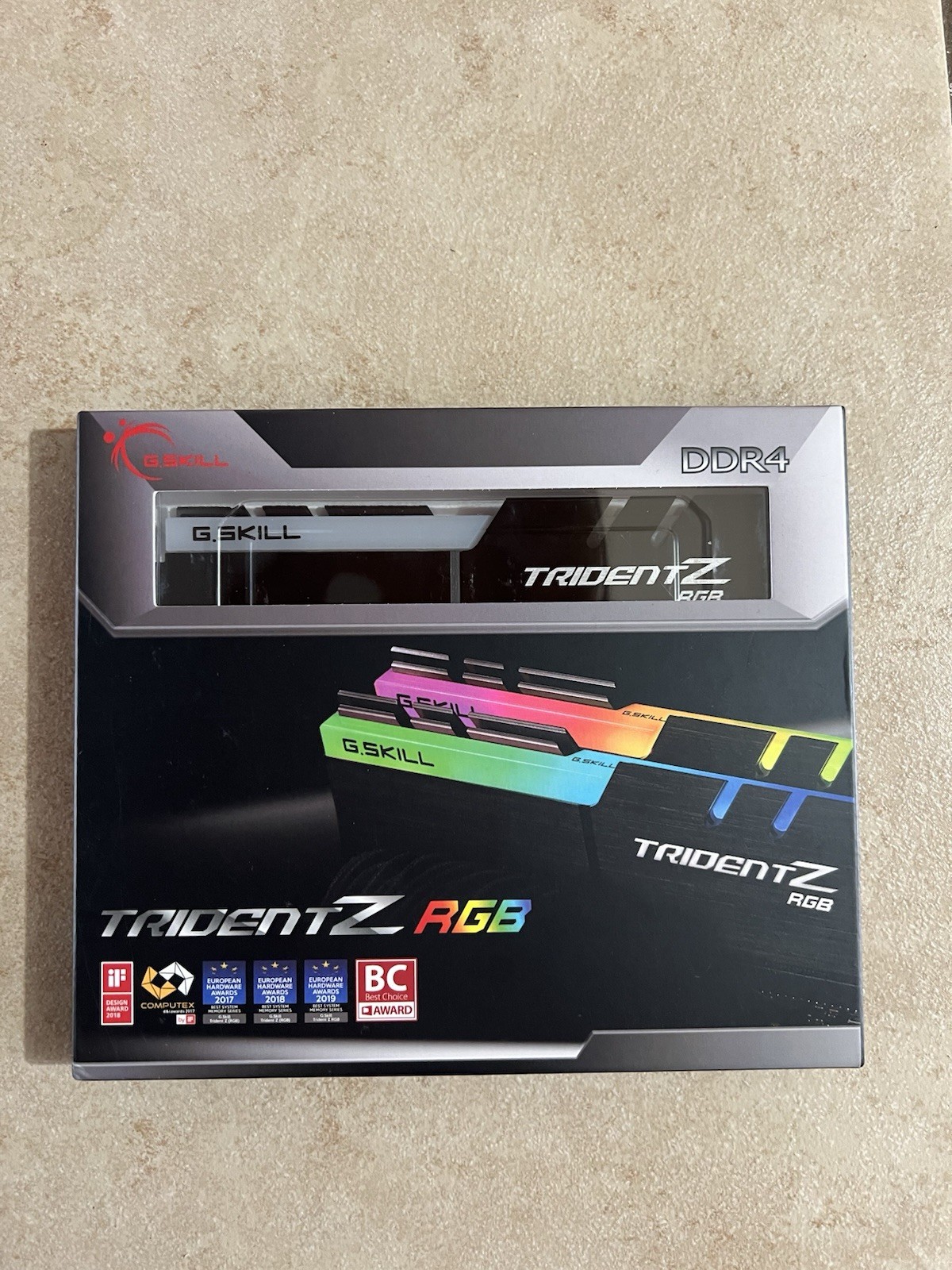 NEW G.SKILL – Trident Z RGB 32GB (2x16GB) DDR4 3600MHz RAM G. SKILL TridentZ RGB