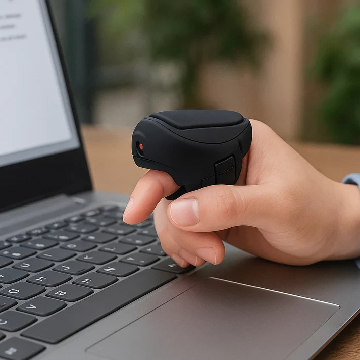 Finger Mouse 2.4GHz Wireless Handheld Trackball – Ergonomic, Easy to Use
