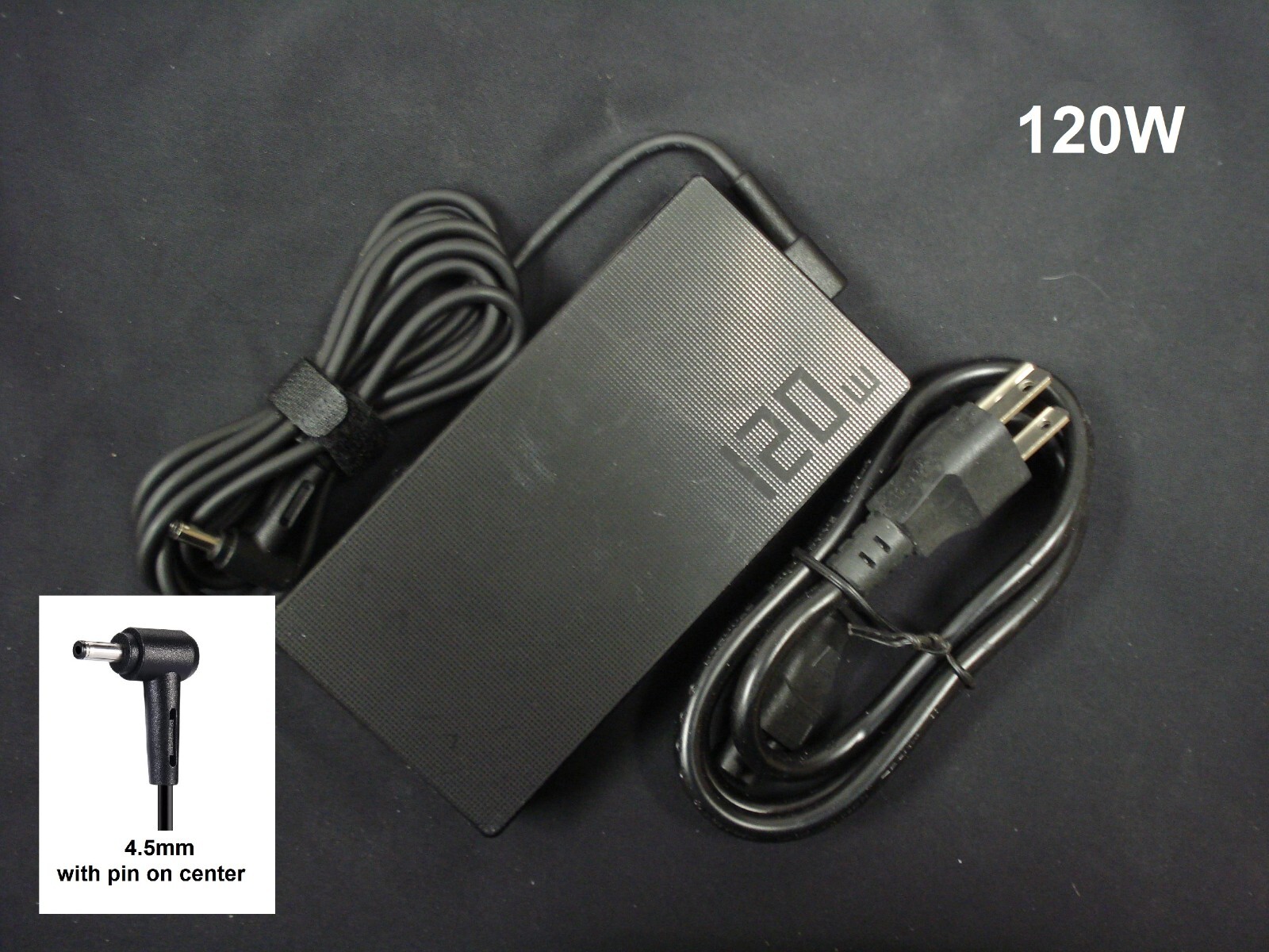Genuine OEM 120W 20V 6A 4.5mm A17-120P2A ADP-120VH B Asus Charger AC Adapter