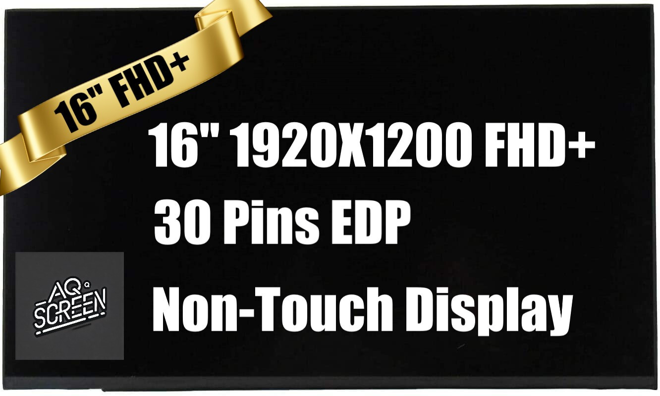 B160UAN04.4 replacement matrix Panel 16.0″ 1920X1200 laptop LCD Screen