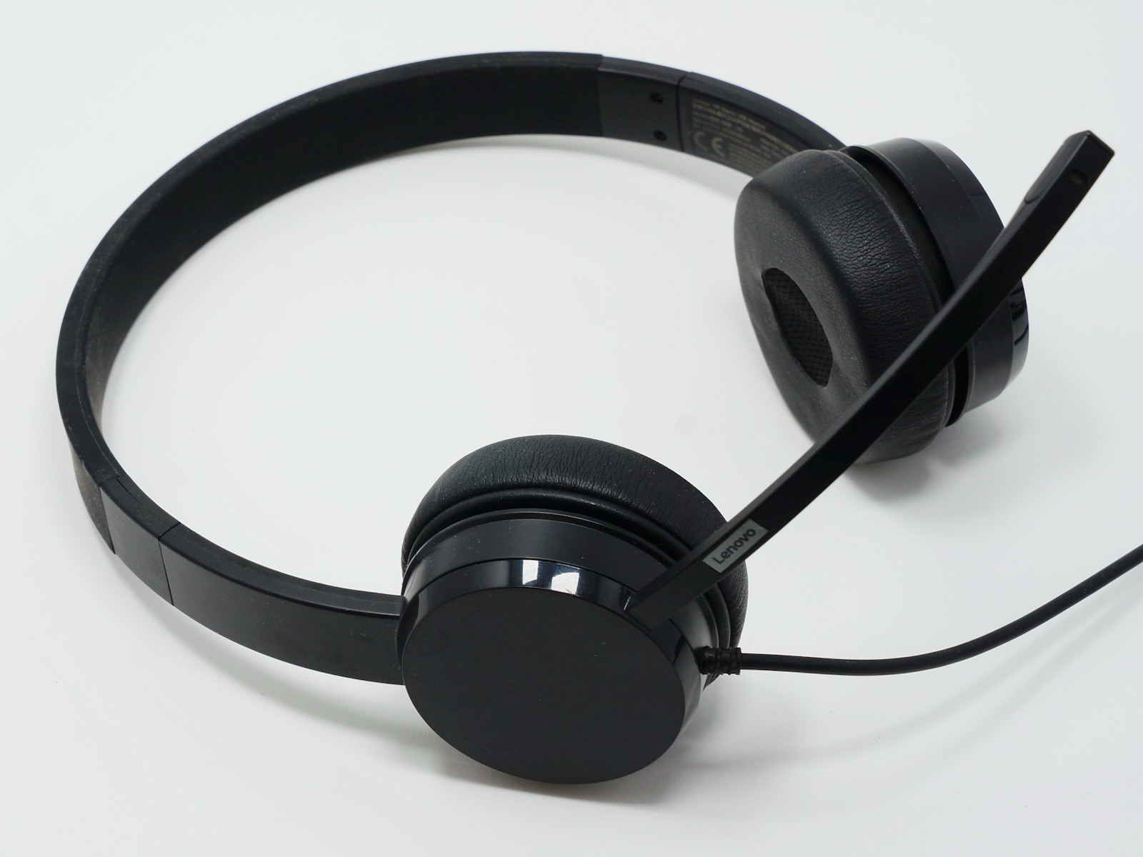 Lenovo 510 Stereo USB Headset Black Wired Boom Microphone Adjustable Headband